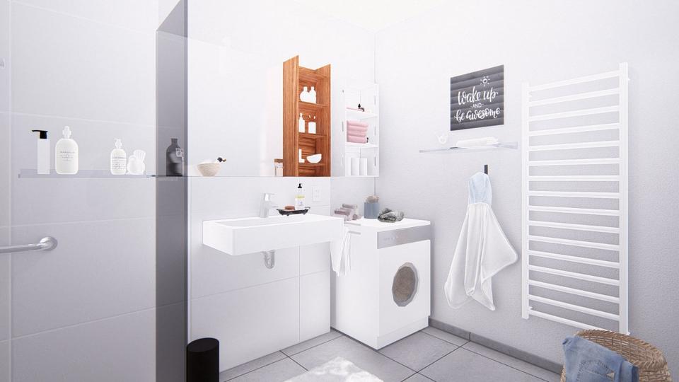 Etagenwohnung Bad Birnbach Asenham - 2 Zimmer, 57 m&sup2;, 660&euro; | Angebot:22136423