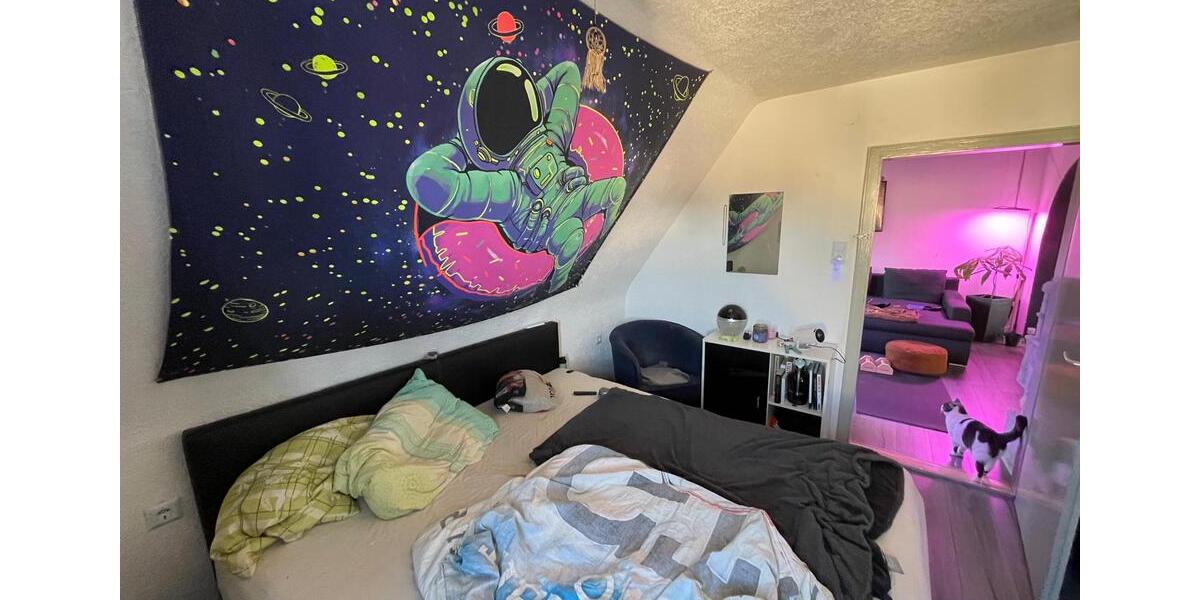 Dachgeschoßwohnung Aldingen - 2.5 Zimmer, 49 m&sup2;, 450&euro; | Angebot:26033417