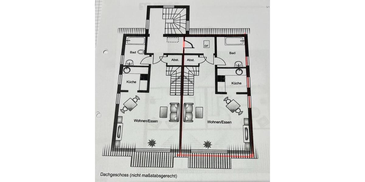 Maisonettenwohnung Meinerzhagen - 2 Zimmer, 52 m&sup2;, 450&euro; | Angebot:24704202