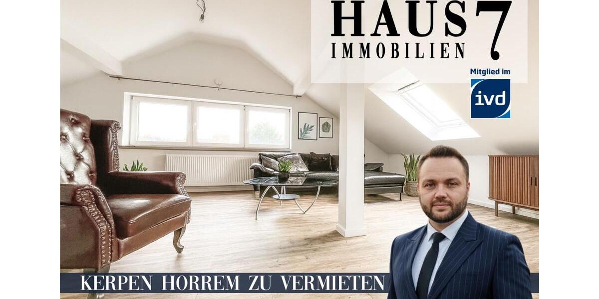 vollständig möblierte Dachgeschosswohnung in Horrem in Kürze zu vermieten. 2 zimmer