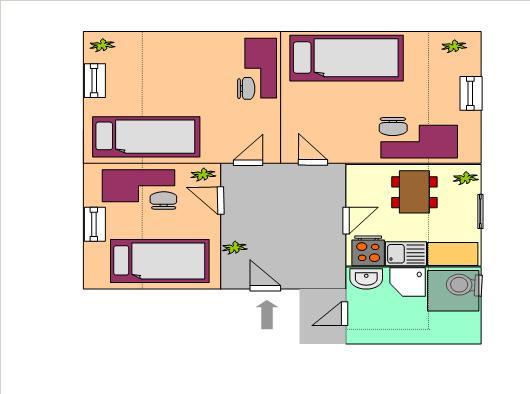Dachgeschoßwohnung Zittau - 3 Zimmer, 78 m&sup2;, 432&euro; | Angebot:25567423