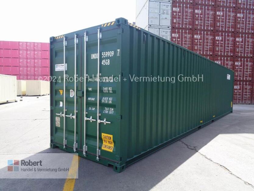 NEU 40 Fuß HC Lagercontainer, Seecontainer, Container; Baucontainer, Materialcontainer