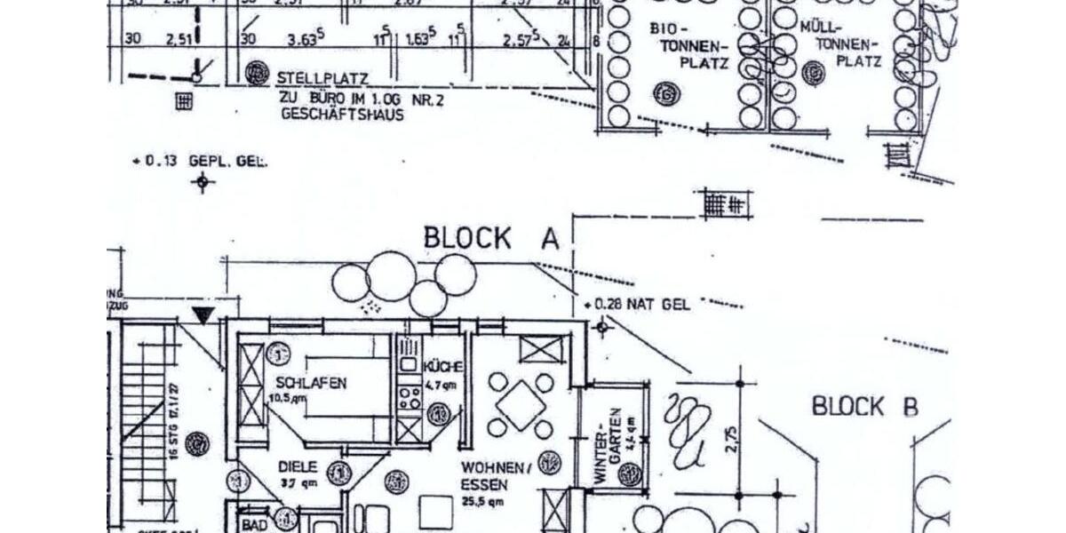 Erdgeschoßwohnung Gunzenhausen - 2 Zimmer, 51 m&sup2;, 540&euro; | Angebot:25139071