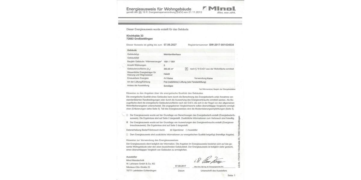 Dachgeschoßwohnung Großbettlingen - 2.5 Zimmer, 64 m&sup2;, 790&euro; | Angebot:26031776