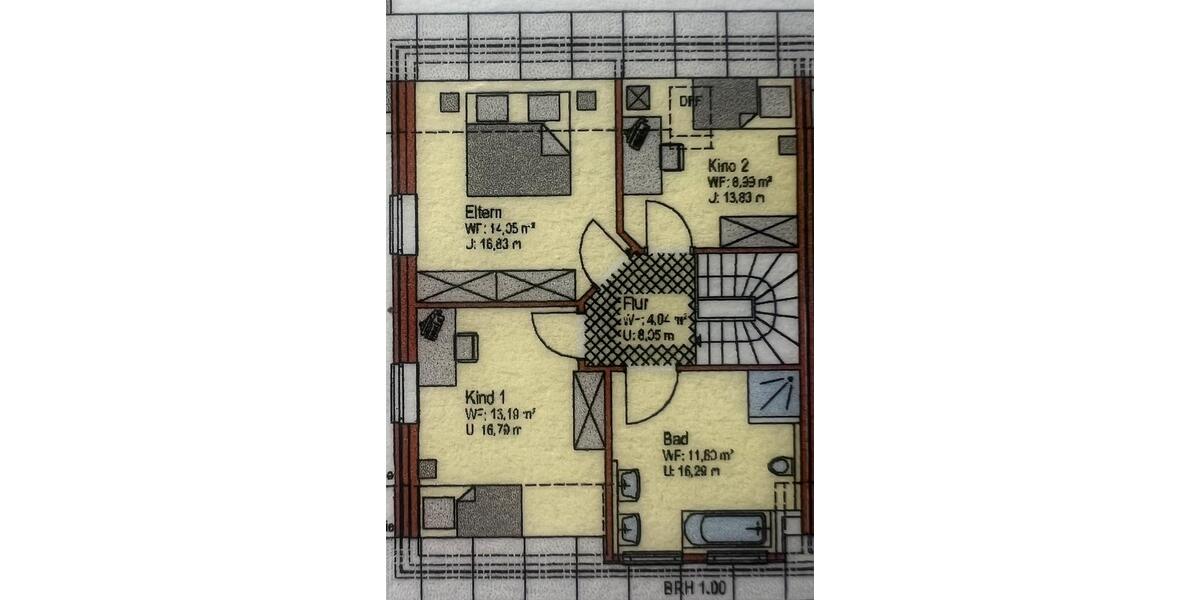 Etagenwohnung Papenburg - 4 Zimmer, 120 m&sup2;, 1.100&euro; | Angebot:25297390