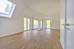 Über den Dächern: Dachgeschoss-Wohnung mit Loggia, Fußbodenheizung und Echtholz-Parkett 2 zimmer