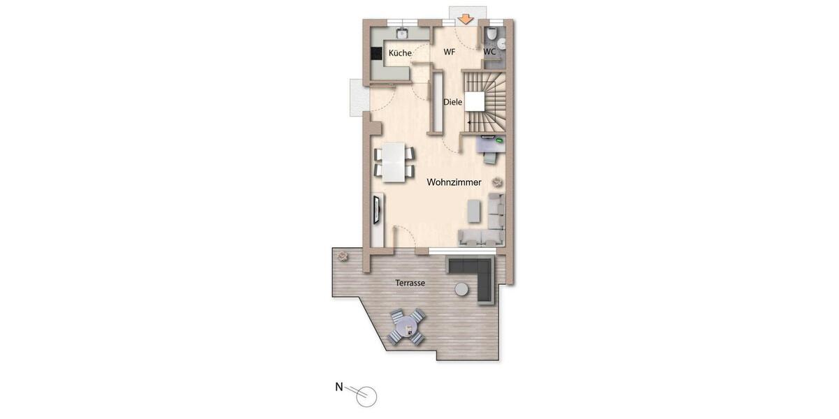 Reihenhaus Vaterstetten Baldham - 5 Zimmer, 164 m&sup2;, 2.450&euro; | Angebot:26052534