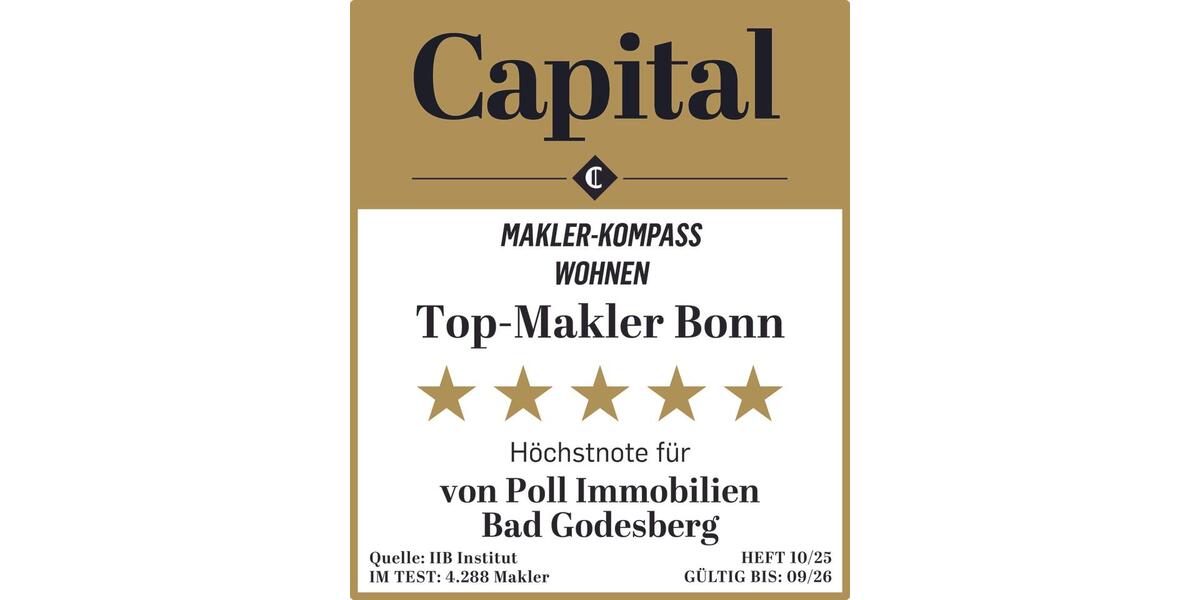 Maisonettenwohnung Bonn Bad Godesberg - 4 Zimmer, 166 m&sup2;, 2.160&euro; | Angebot:24796033