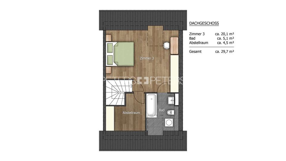Maisonettenwohnung Geesthacht - 4 Zimmer, 120 m&sup2;, 1.860&euro; | Angebot:26476870