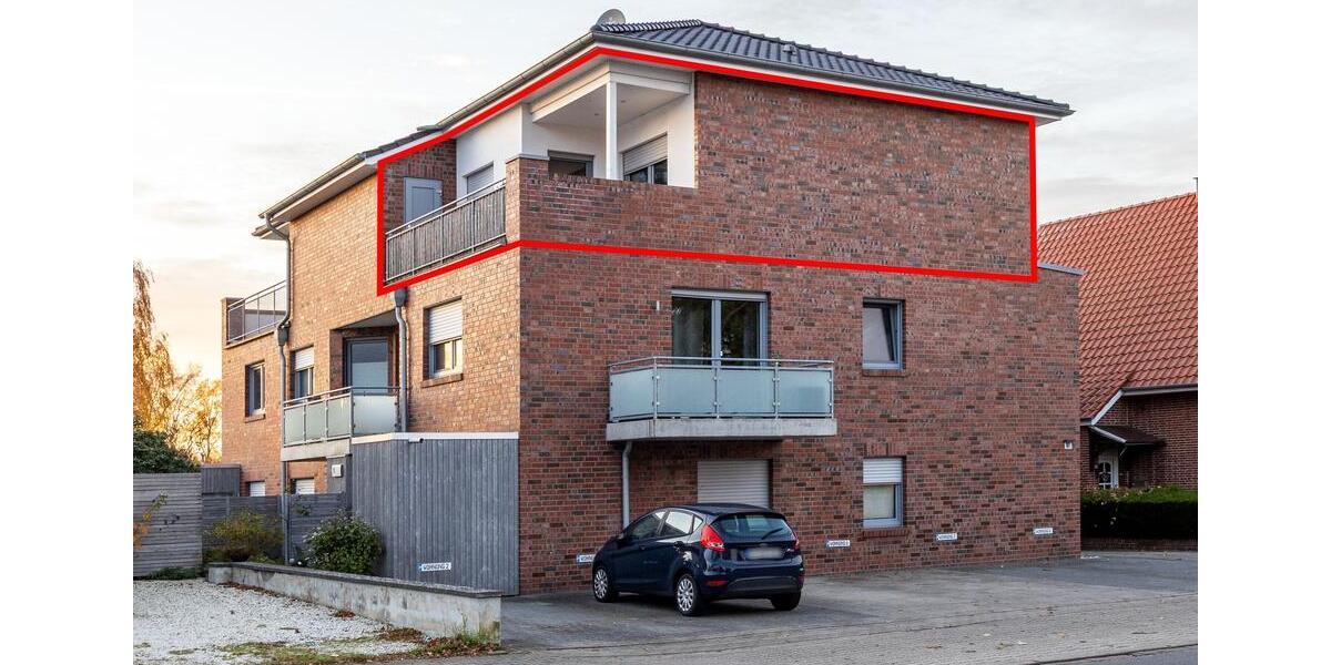 Etagenwohnung Meppen - 3 Zimmer, 68 m&sup2;, 742&euro; | Angebot:26675226