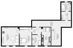 Etagenwohnung Breitenbrunn/Erzgebirge Erzgebirge - 3.5 Zimmer, 74 m&sup2;, 408&euro; | Angebot:23663526