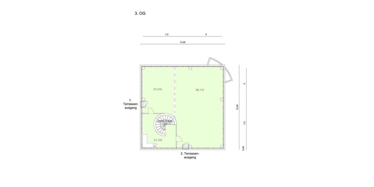 Gewerbeobjekt Wiedemar - 1 Zimmer, 598 m&sup2;, 5.088&euro; | Angebot:25916714