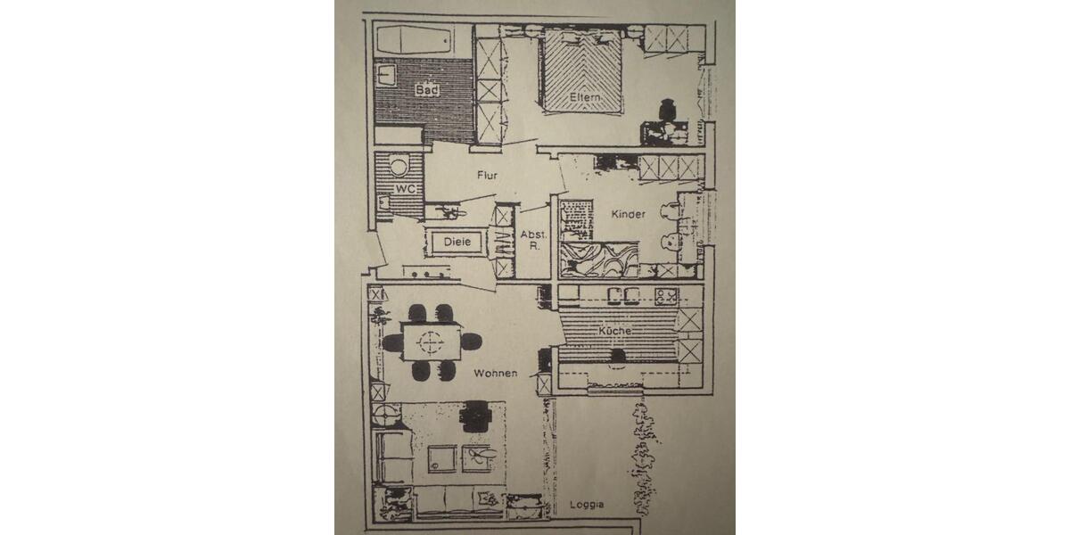 3 Zimmerwohnung in Niederwerrn 3 zimmer