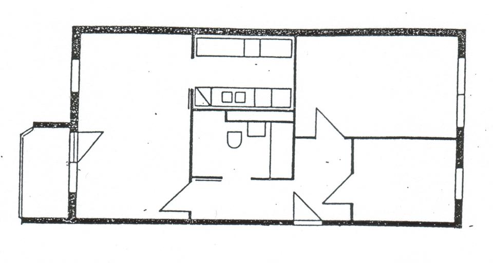 Geräumige Dreiraumwohnung 3 zimmer