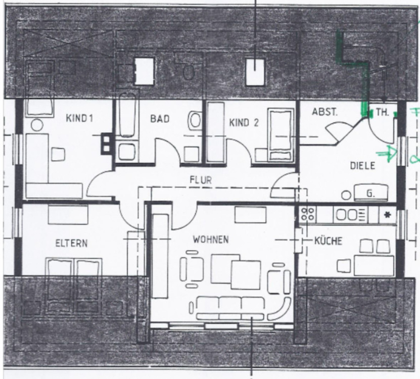 Dachgeschoßwohnung in 57482 Wenden-Elben zu vermieten