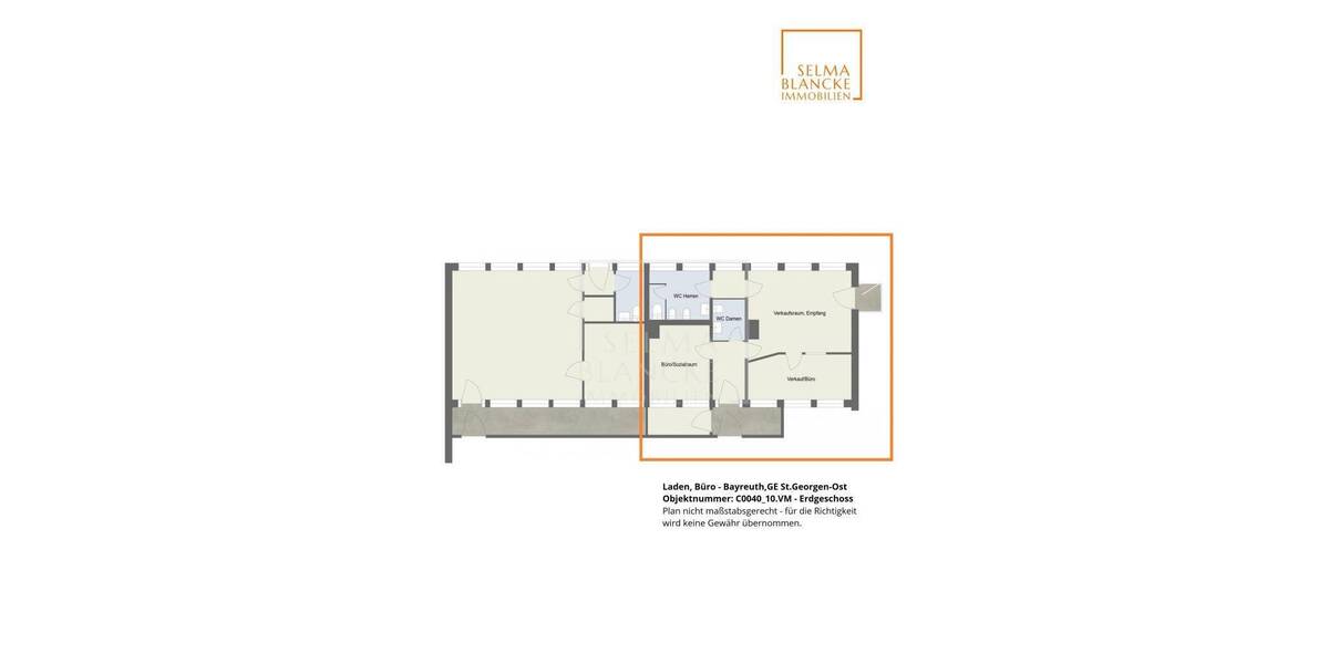 Gewerbeobjekt Bayreuth Industriegebiet - 3 Zimmer, 625&euro; | Angebot:25190252