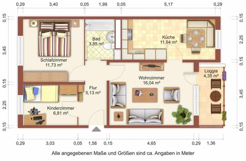 Ihr neues Zuhause in Schönwalde II zimmer