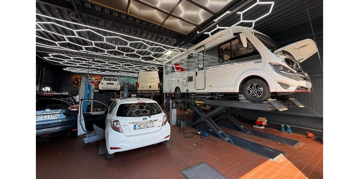 Reifenservice-Werkstattfläche zu vermieten zimmer