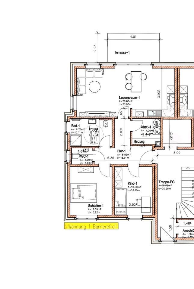 Erdgeschoßwohnung in Remels