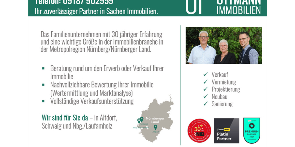 Etagenwohnung Altdorf b. Nürnberg Altdorf - 2 Zimmer, 78 m&sup2;, 680&euro; | Angebot:24581614