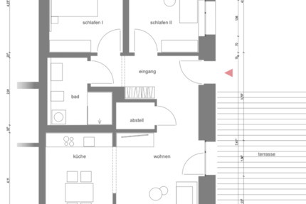 Wohnung Ebersbach - 3 Zimmer, 74 m&sup2;, 900&euro; | Angebot:25211460