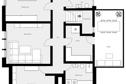 Wohnung Eisenach - 4 Zimmer, 100 m&sup2;, 1.030&euro; | Angebot:26384245