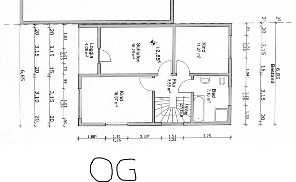 Geräumige 5-Zimmer Maisonette-Wohnung mit Balkon in Menden 5 zimmer
