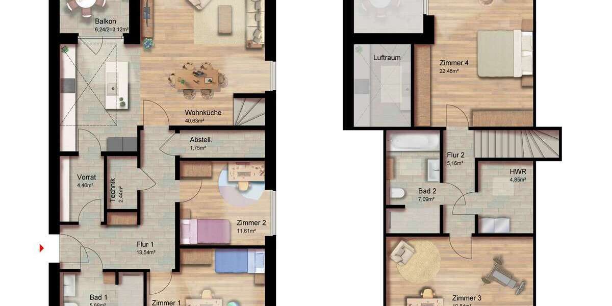 Wohnung zum Mieten in Edewecht Friedrichsfehn 1.890 € 154.3 m² 5 zimmer