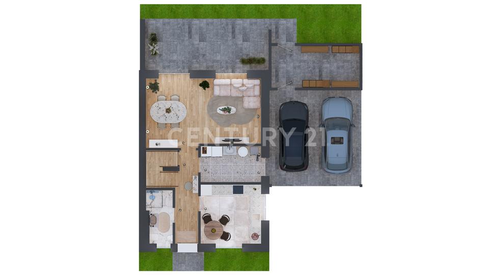 Doppelhaushälfte Rodewald - 4 Zimmer, 129 m&sup2;, 1.300&euro; | Angebot:24652069