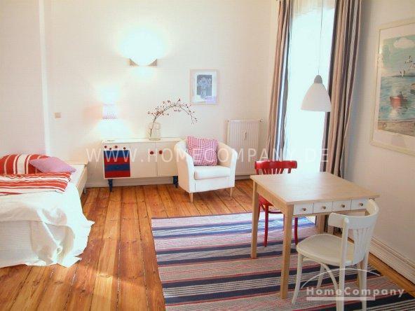 1-Zimmer-Wohnung mit Komfortmöblierung, Nähe Südstern, Berlin-Kreuzberg zimmer