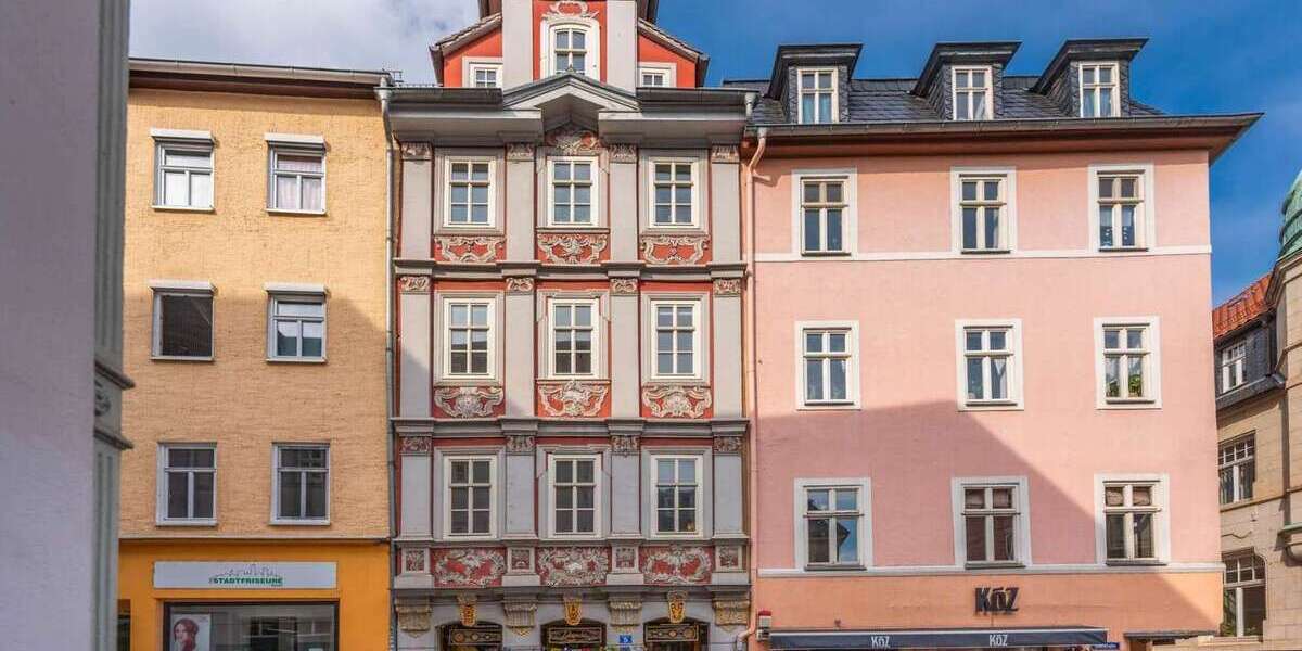 Etagenwohnung Jena Zentrum - 4 Zimmer, 114 m&sup2;, 1.596&euro; | Angebot:25336961