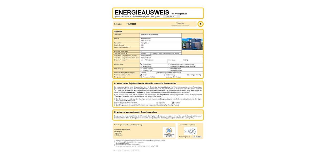 Erdgeschoßwohnung Bramsche - 3 Zimmer, 90 m&sup2;, 1.120&euro; | Angebot:23002024