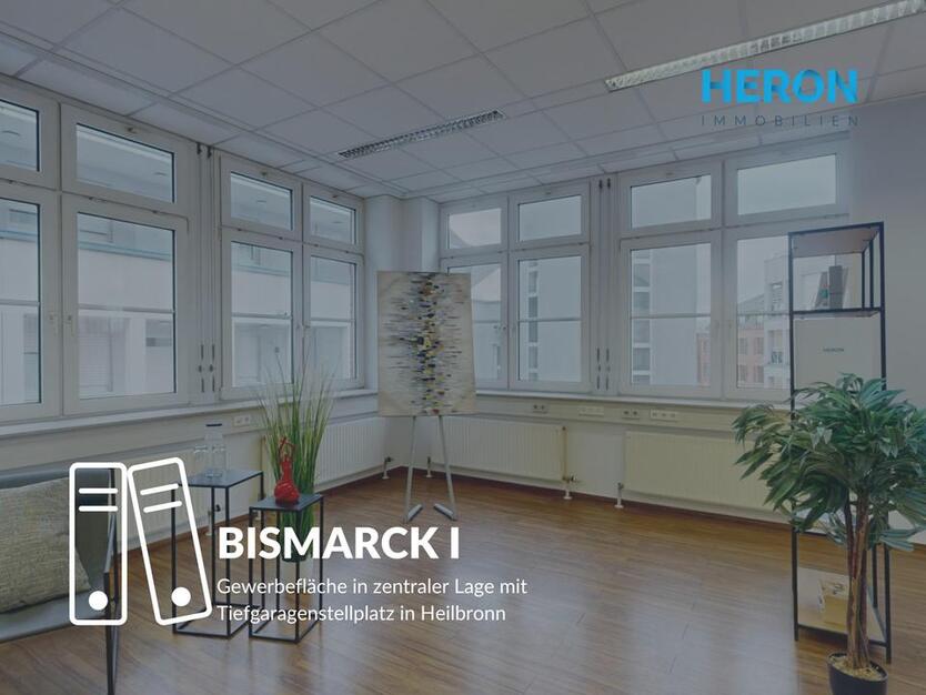 BISMARCK I - Gewerbefläche in zentraler Lage mit Tiefgaragenstellplatz in Heilbronn zimmer