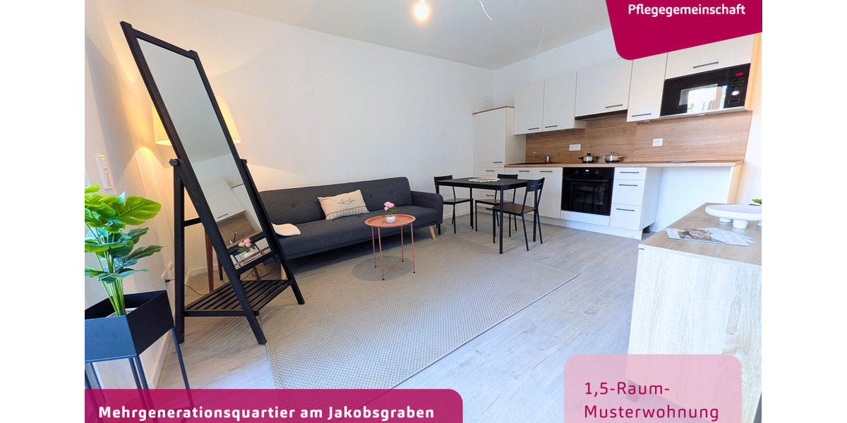 Etagenwohnung Brandenburg an der Havel Bahnhofsvorstadt - 1.5 Zimmer, 31 m&sup2;, 465&euro; | Angebot:25857162