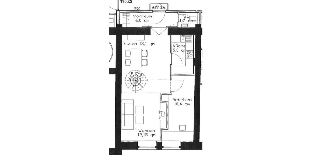 Wohnen im Herzen von Stralsund Whg 2.6 3 zimmer