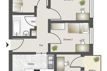 Wohnen auf Zeit München Aubing-Lochhausen-Langwied - 4 Zimmer, 14 m&sup2;, 820&euro; | Angebot:25882913