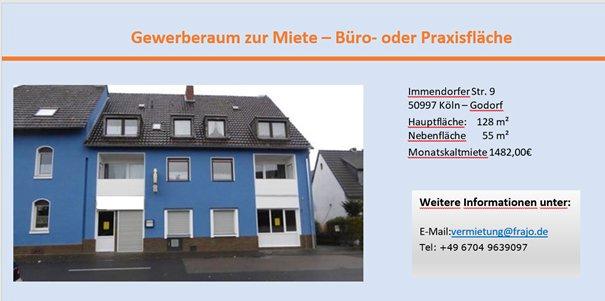 Gewerbeobjekt Köln Rodenkirchen - 1.482&euro; | Angebot:26486871