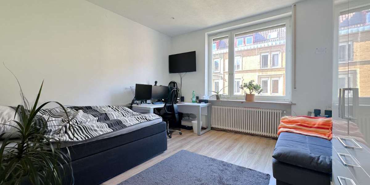 Etagenwohnung Stuttgart Stuttgart-West - 1 Zimmer, 25 m&sup2;, 575&euro; | Angebot:26768829
