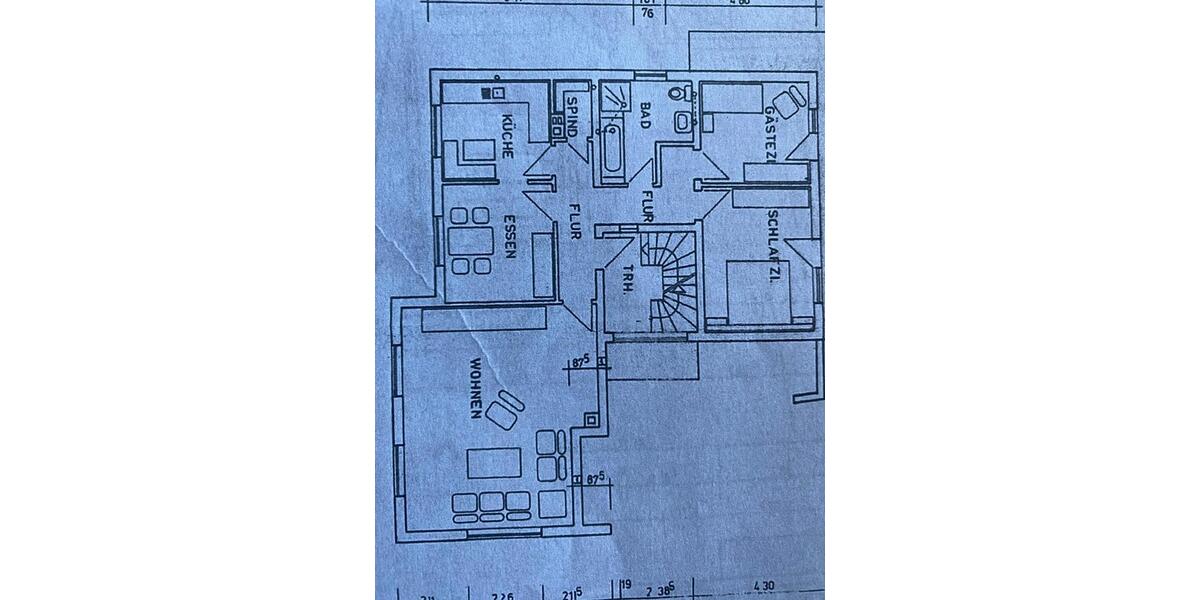 Etagenwohnung Hellenthal - 3 Zimmer, 100 m&sup2;, 880&euro; | Angebot:24804993