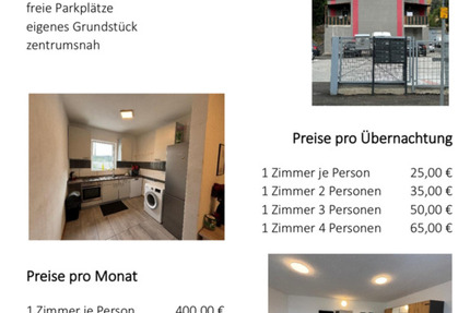 Wohnen auf Zeit Plauen - 9 Zimmer, 25 m&sup2;, 25&euro; | Angebot:22083279
