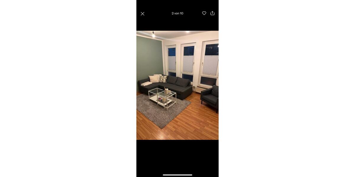 Erdgeschoßwohnung Eisenach - 2 Zimmer, 48 m&sup2;, 680&euro; | Angebot:25815474