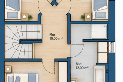 Haus Augsburg Haunstetten-Siebenbrunn - 4 Zimmer, 120 m&sup2;, 2.030&euro; | Angebot:27518912