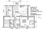 Etagenwohnung Minden Innenstadt - 2 Zimmer, 46 m&sup2;, 525&euro; | Angebot:26568574