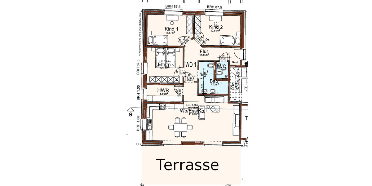 Neubau-Wohntraum im Grünen! Schöne EG-Wohnung m. Einbauküche, Carport u. Garten! 4 zimmer
