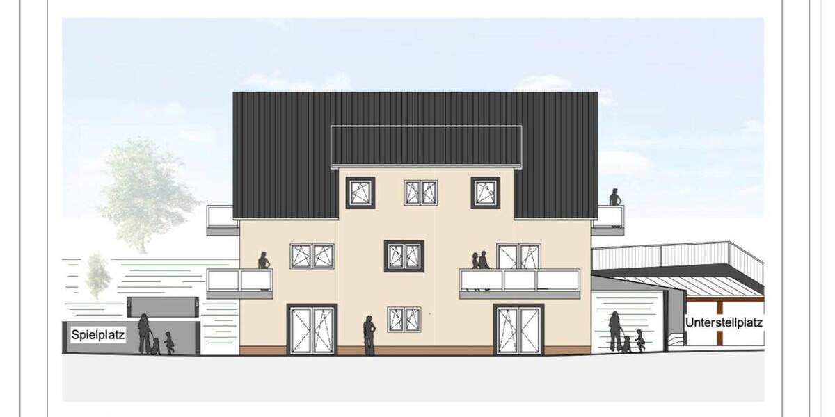 Zimmer Grafenhausen - 3 Zimmer, 81 m&sup2;, 858&euro; | Angebot:25674951