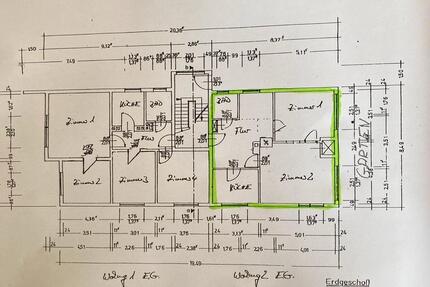 Wohnung Achim - 2.5 Zimmer, 63 m&sup2;, 790&euro; | Angebot:25636338