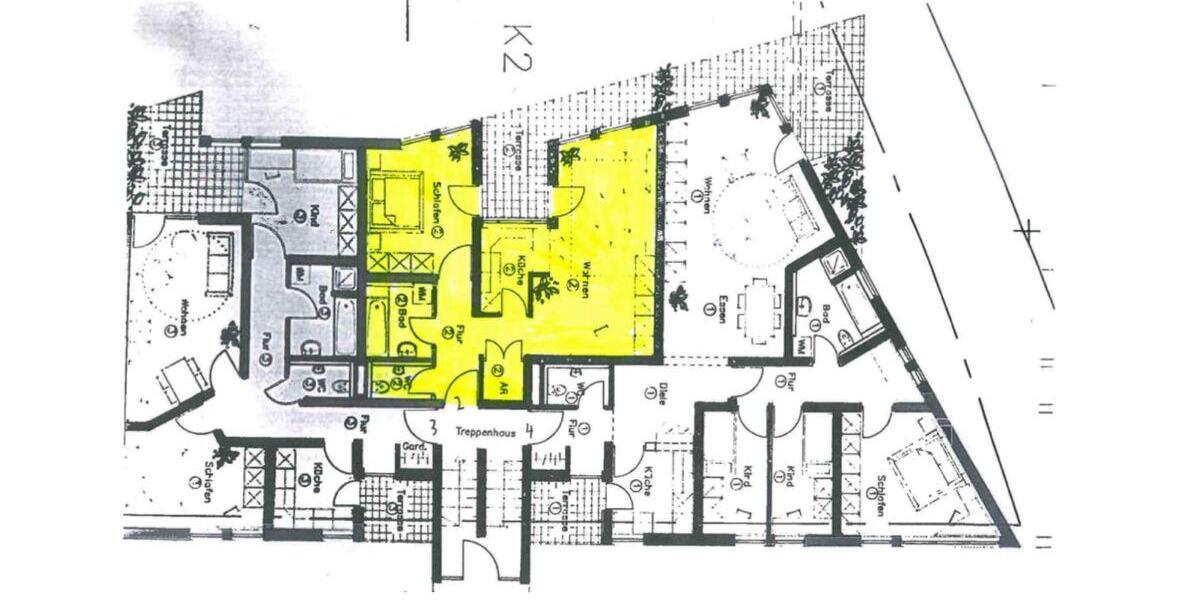 Erdgeschoßwohnung Künzelsau - 2.5 Zimmer, 58 m&sup2;, 797&euro; | Angebot:25960857