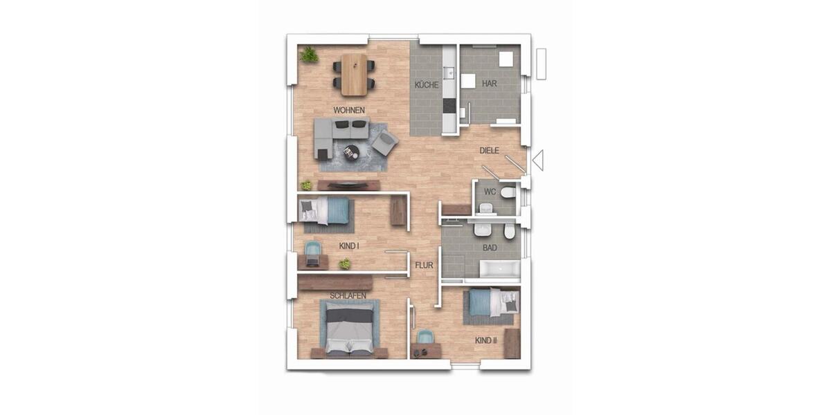 Bungalow Südheide - 4 Zimmer, 113 m&sup2;, 1.450&euro; | Angebot:26255434