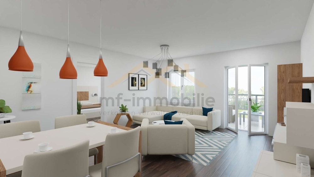 elegante 3-Zimmer Wohnung in Mariental 90 m² mit Tageslicht-Bad - Etagenwohnung Mariental Helmstedt - Grasleben | Angebot:27153105