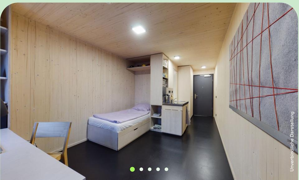 Etagenwohnung Hamburg Hamburg-Mitte - 1 Zimmer, 20 m&sup2;, 600&euro; | Angebot:26704662